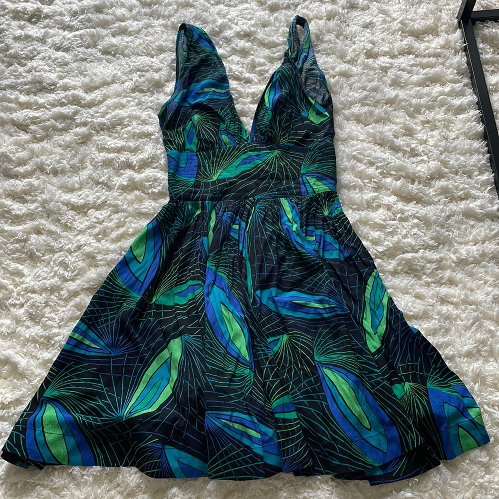 Trashy Diva Funky Tropical V-neck Romper